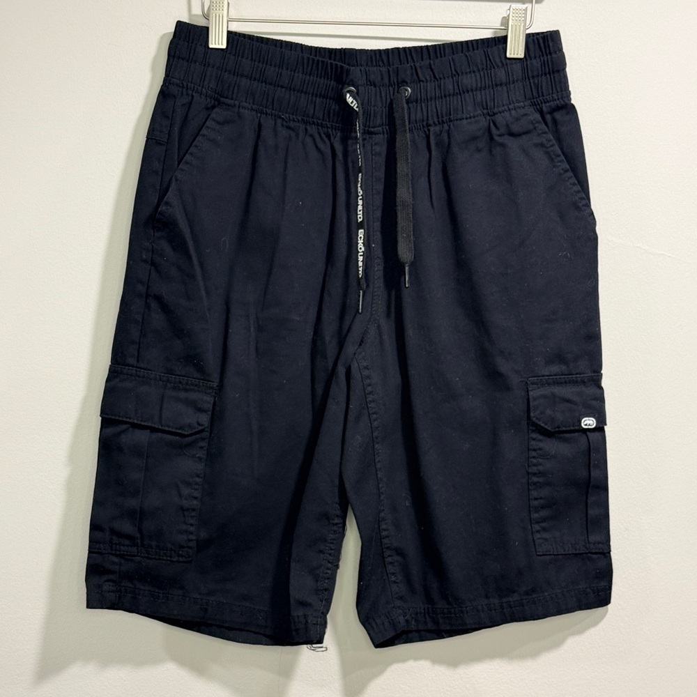 Ecko‎ Unlimited Men's Black Cargo Shorts Size S